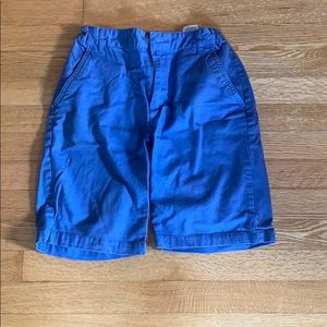 Blue boys dress shorts